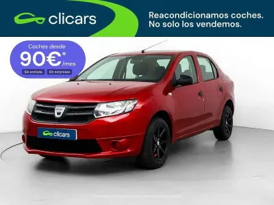 Usado Dacia Logan Ambiance 75 CV (55 kW) 2016 Rojo Utilitario