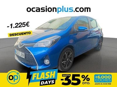 Usado Toyota Yaris Active 99 CV (72 kW) 2016 Azul Utilitario