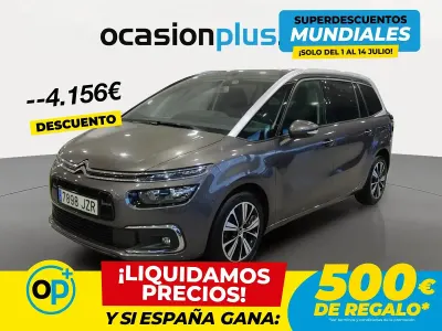 Usado Citroën C4 Feel 120 CV (88 kW) 2017 Marrón Monovolumen