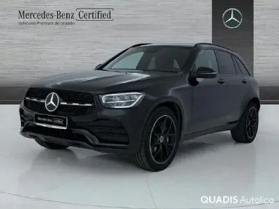 Usado Mercedes GLC220 194 CV (142 kW) 2022 Negro obsidiana SUV