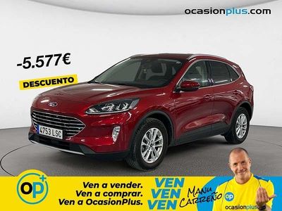 Usado Ford Kuga Titanium 150 CV (110 kW) 2021 Rojo SUV