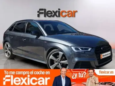 Usado Audi A3 Sportback 150 CV (110 kW) 2019 Gris Utilitario