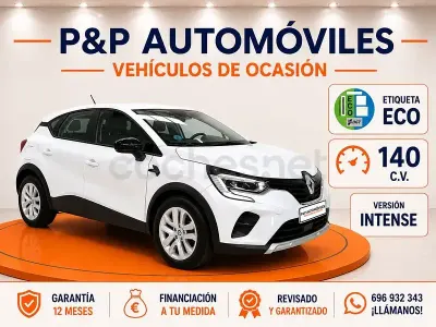 Usado Renault Captur Intens 140 CV (102 kW) 2022 Blanco SUV