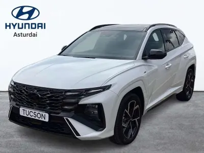 Usado Hyundai Tucson N Line 215 CV (158 kW) 2024 Blanco SUV