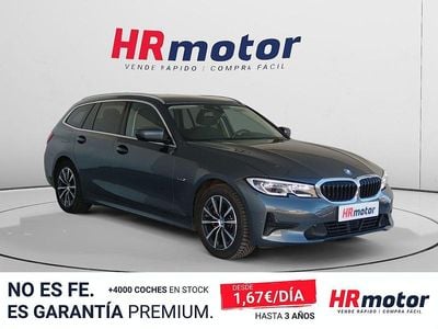 Usado BMW 320e Shadowline 204 CV (150 kW) 2022 Gris / plata Familiar