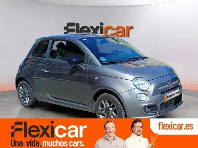 Usado Fiat 500 Pop 69 CV (50 kW) 2015 Gris Utilitario