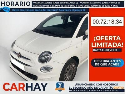 Usado Fiat 500 Lounge 71 CV (52 kW) 2020 Blanco Berlina