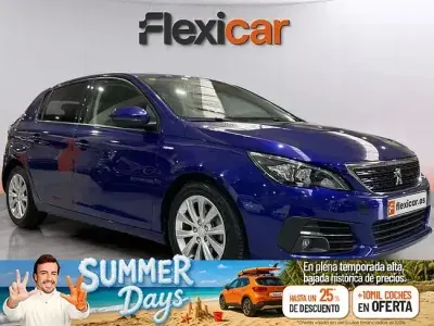Usado Peugeot 308 Active 130 CV (95 kW) 2020 Azul Berlina