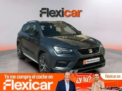 Usado Seat Ateca 4Drive 190 CV (139 kW) 2019 Gris SUV