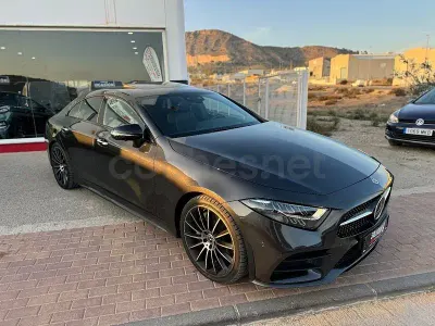 Usado Mercedes CLS400 340 CV (250 kW) 2019 Gris / plata Coupe