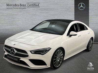 Usado Mercedes CLA180 AMG line 136 CV (100 kW) 2020 Blanco Berlina