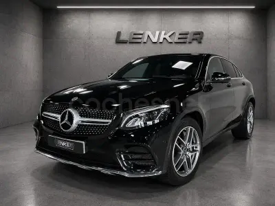 Usado Mercedes GLC220 170 CV (125 kW) 2018 Negro SUV