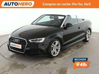 Usado Audi A3 Cabriolet Sport 150 CV (110 kW) 2019 Negro Descapotable