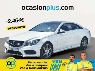Usado Mercedes E350 258 CV (189 kW) 2017 Blanco Coupe