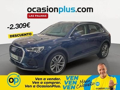 Usado Audi Q3 Advanced Plus 150 HP (110 kW) 2019 Azul SUV