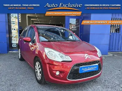 Usado Citroën C3 SELECTION 90 CV (66 kW) 2011 Granate Berlina