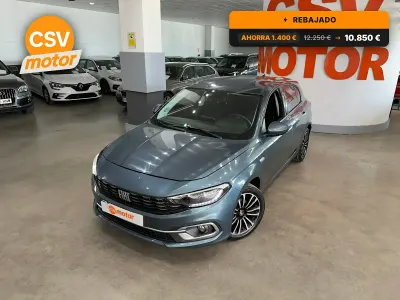 Usado Fiat Tipo City Life 101 CV (74 kW) 2022 Azul Familiar