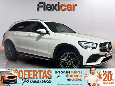 Usado Mercedes GLC200 163 CV (119 kW) 2021 Blanco SUV