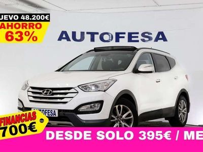 usado Hyundai Santa Fe 2.2 CRDI Style 197cv 5P 7 Plazas # NAVY, CUERO, TE