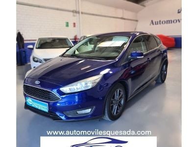 Usado Ford Focus Trend+ 125 CV (91 kW) 2017 Azul Utilitario