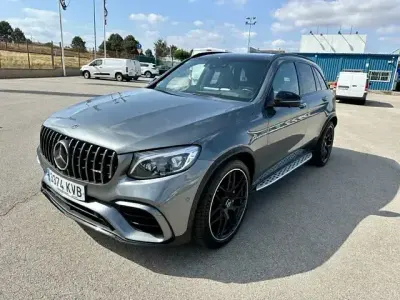 Käytetty Mercedes GLC63 AMG AMG 500 HP (367 kW) 2019 Harmaa Coupe - kaksiovinen