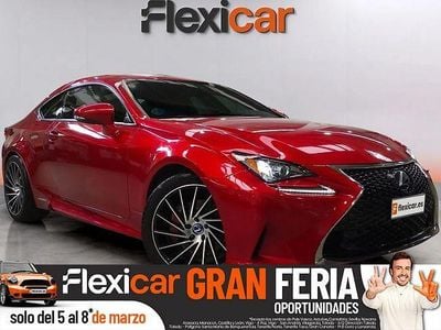 Usado Lexus RC300h Luxury Line 223 CV (164 kW) 2016 Rojo Coupe