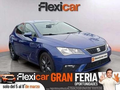 Usado Seat Leon ST Style 131 CV (96 kW) 2020 Azul Familiar