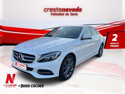 Usado Mercedes C220 170 CV (125 kW) 2014 Blanco Berlina
