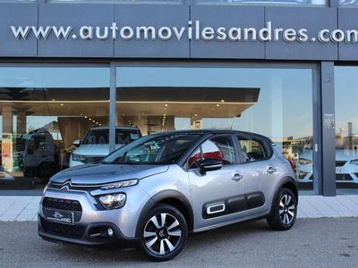 Usado Citroën C3 Feel 83 CV (61 kW) 2021 Negro Berlina