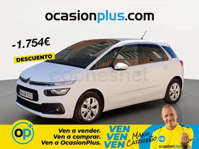 Usado Citroën C4 SpaceTourer Live 130 CV (95 kW) 2019 Blanco Monovolumen