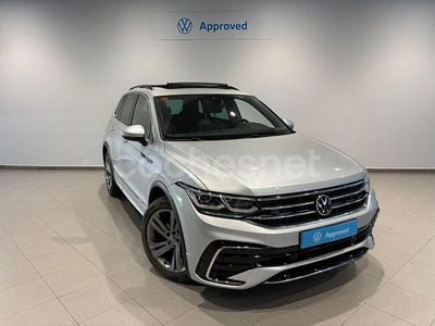 Usado VW Tiguan R-line 150 CV (110 kW) 2021 Gris / plata SUV