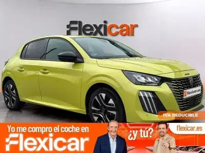 Usado Peugeot 208 Allure 100 CV (73 kW) 2025 Verde Utilitario