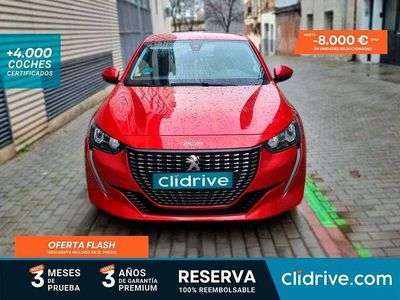 Usado Peugeot 208 GT-line 101 CV (74 kW) 2020 Rojo Utilitario