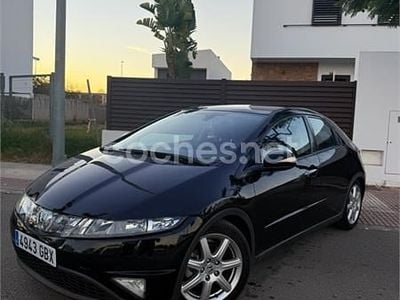 Usado Honda Civic Sport 140 CV (102 kW) 2009 Negro Berlina