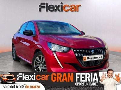 Usado Peugeot 208 Active 100 CV (73 kW) 2022 Rojo Utilitario