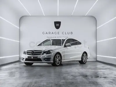 Usado Mercedes C220 AMG 170 CV (125 kW) 2013 Blanco Coupe