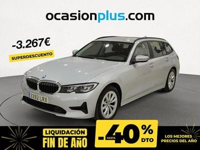 Gris Usado 2021 BMW 318 Familiar | 20.950 € (Precio justo)