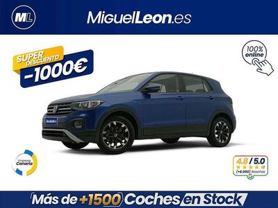 Azul Usado 2019 VW T-Cross Edition SUV | 13.985 € (Precio justo)
