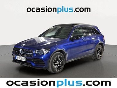 Usado Mercedes GLC200 AMG 163 CV (119 kW) 2020 Azul SUV