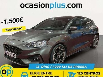 Usado Ford Focus ST-Line 125 CV (91 kW) 2021 Gris Utilitario