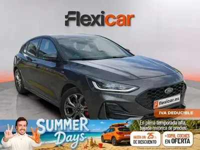 Usado Ford Focus ST-Line 125 CV (91 kW) 2022 Gris Berlina