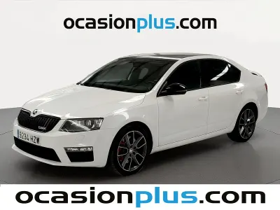 Usado Skoda Octavia RS 184 CV (135 kW) 2014 Blanco Familiar