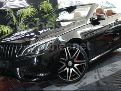 Usado Mercedes E250 204 CV (150 kW) 2014 Negro Descapotable