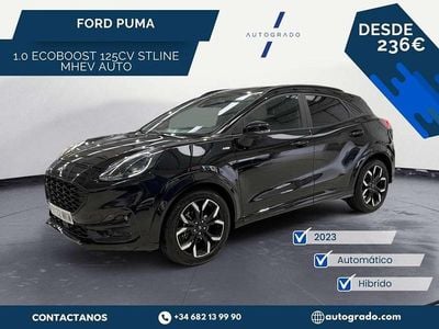 Negro Usado 2023 Ford Puma ST-Line SUV | 16.790 € (Precio justo)