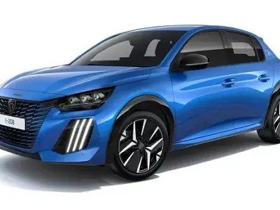 Usado Peugeot e-208 GT 100 kW (136 CV) 2024 Azul Utilitario