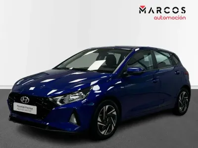 Begagnad Hyundai i20 101 HK (74 kW) 2022 Blå Halvkombi