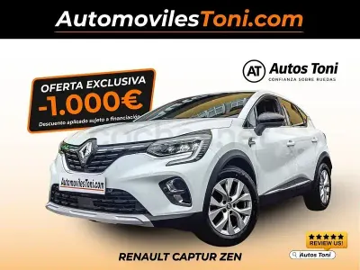 Usado Renault Captur Zen 100 CV (73 kW) 2021 Blanco SUV