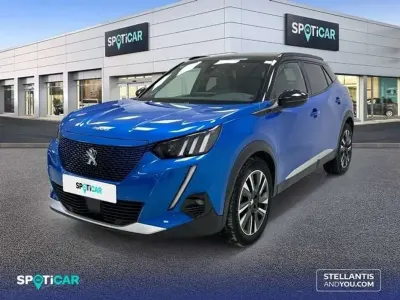 Usado Peugeot e-2008 GT 100 kW (136 CV) 2020 Azul SUV