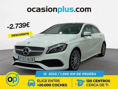 Blanco Usado 2017 Mercedes A180 AMG Utilitario | 18.241 € (Precio justo)