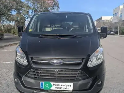 Usado Ford Transit Custom Trend 131 CV (96 kW) 2018 Negro Van